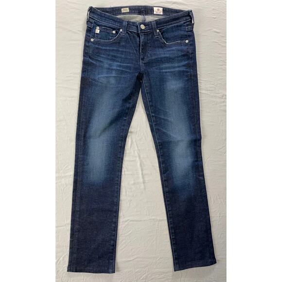 AG Adriano Goldschmied Stevie Slim Straight Stretch Denim Jeans Men's Size 26R - Picture 1 of 5